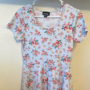 Joe Boxer light blue with flowers dress 🌸💐